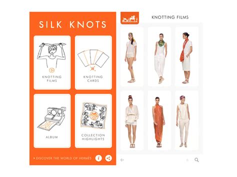 hermes app silk knots